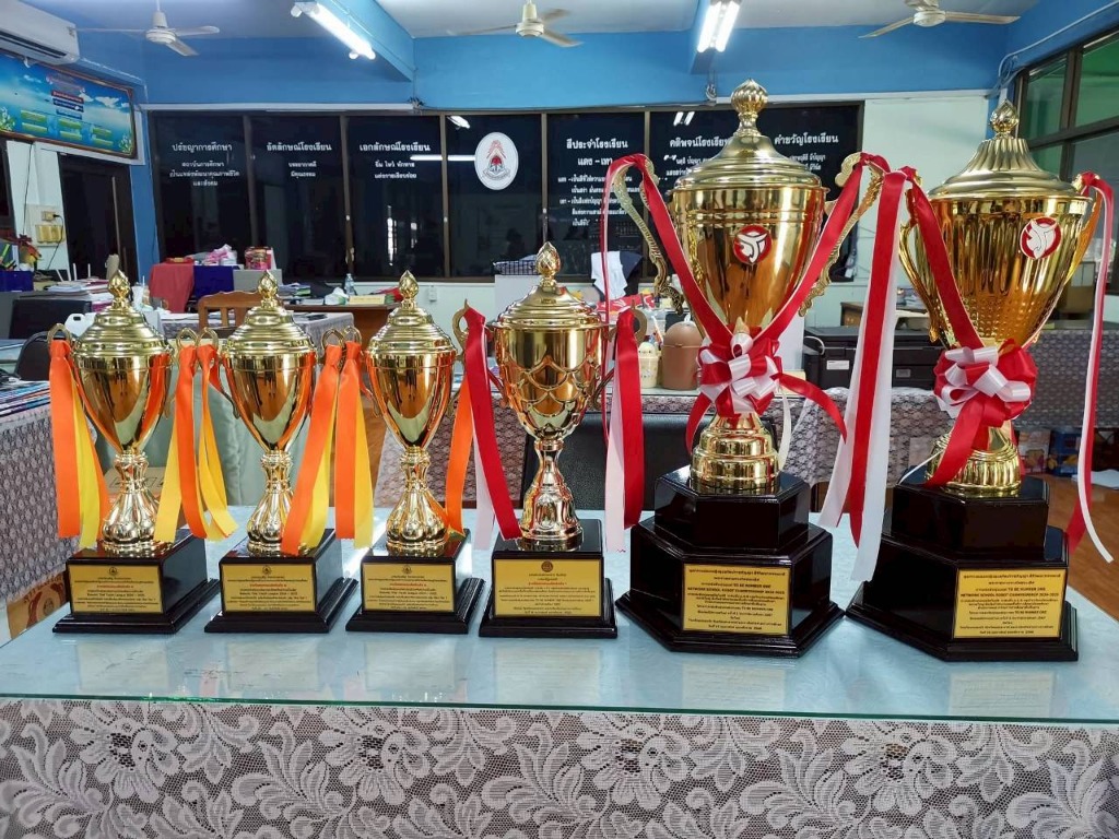 ผลงานและถ้วยรางวัล